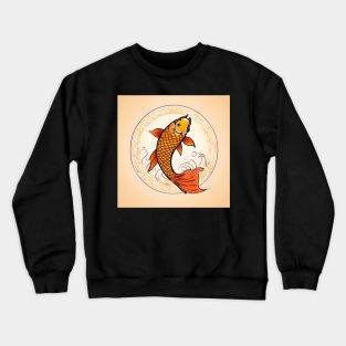 Koi Fish Study Crewneck Sweatshirt